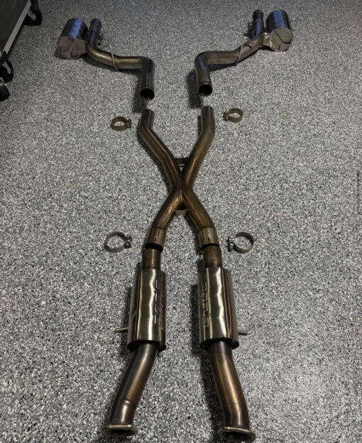 Jeep trackhawk borla atak cat back exhaust for sale