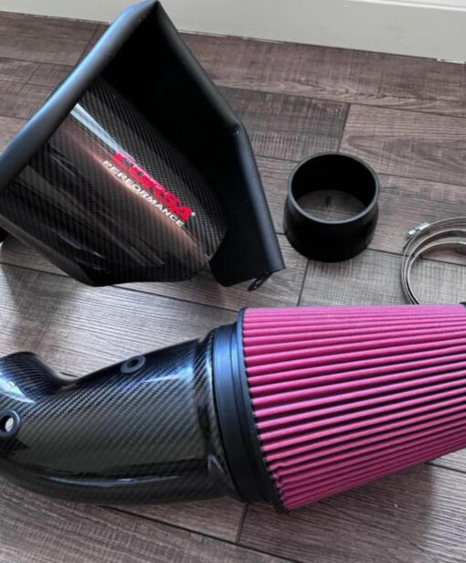 Hellcat Corsa carbon fiber cold air intake